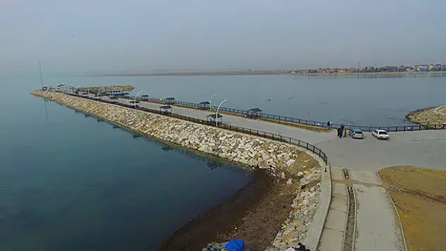 Beyşehir Gölü sahilinde yeni çekim merkezi