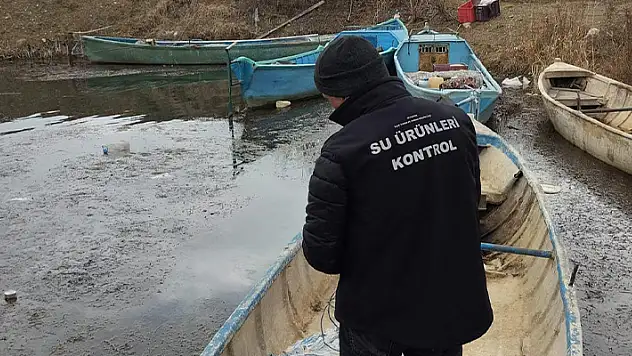 Beyşehir gölünde denetimler aralıksız sürüyor
