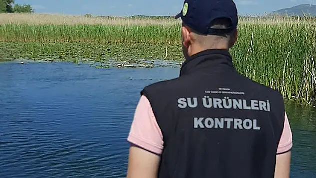 Beyşehir Gölünde denetimler av yasağının son günlerinde de sürdü