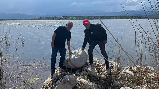 Beyşehir Gölü'nde denetimler sürüyor