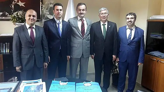 Beyşehir Heyetinden Doğa Koruma ve Milli Parklar Genel Müdürlüğü'ne Ziyaret