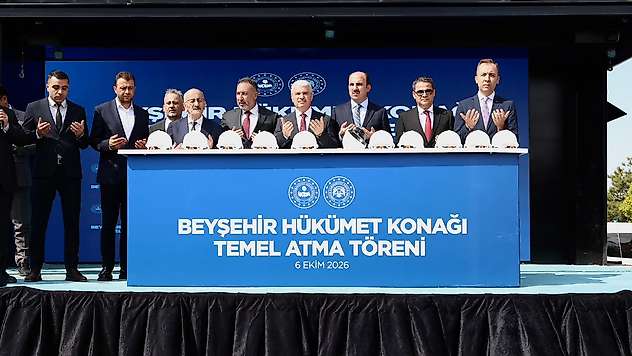 Beyşehir Hükümet Konağı'nın temeli atıldı