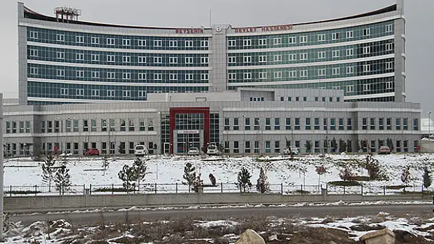 Beyşehir'in Devlet Hastanesinde bir yılda 475 bin 967 kişi tedavi gördü