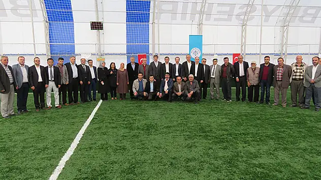 Beyşehir'in En Büyük Halı Sahası Törenle Hizmete Açıldı