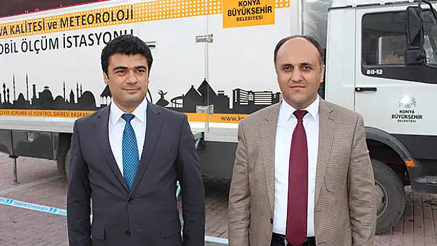 Beyşehir'in hava kalitesi ölçülüyor