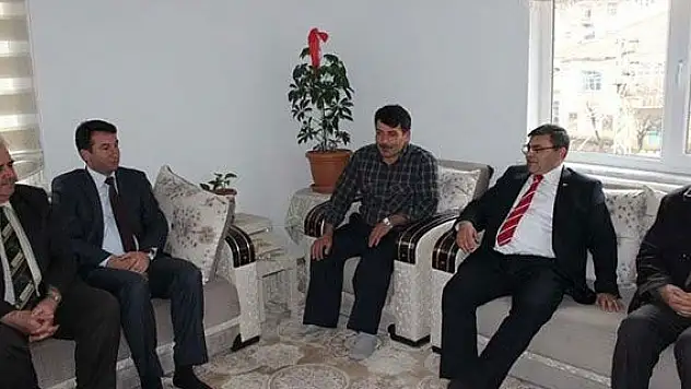Beyşehir Kaymakamı Başıbüyük'ten şehit ailelerine ziyaret