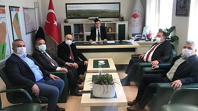 Beyşehir Kaymakamı Özdemir'den ziyaret