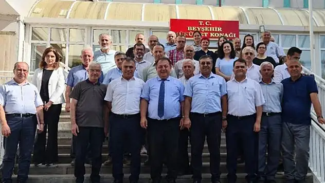 Beyşehir Kaymakamı Özdemir ilçeye veda etti