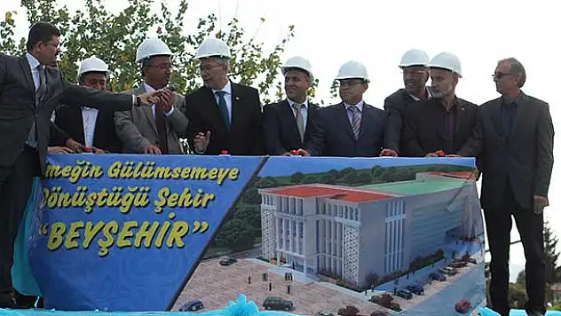 Beyşehir Kültür ve Yaşam Merkezi'nin temeli atıldı