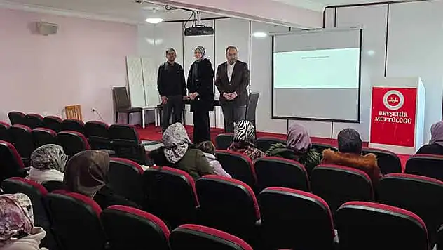 Beyşehir Müftülüğünde bilgilendirme semineri