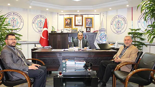 Beyşehir Müftüsü Erdoğan'dan Veda Ziyareti