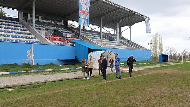 Beyşehir stadına düzenleme yapıldı
