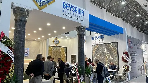 Beyşehir standına yoğun ilgi