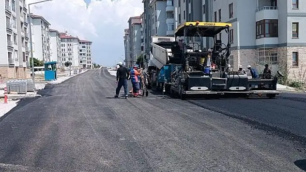 Beyşehir TOKİ'de yol çalışmaları tamamlandı