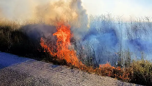 Beyşehir ve Hüyük'te çıkan anız yangınları tedirgin ediyor