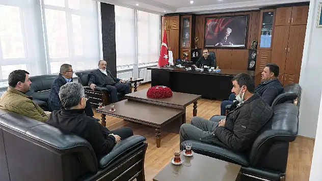 Beyşehir Ziraat Odası Başkanı Ağralı DSİ 4.Bölge Müdürlüğünü ziyaret etti
