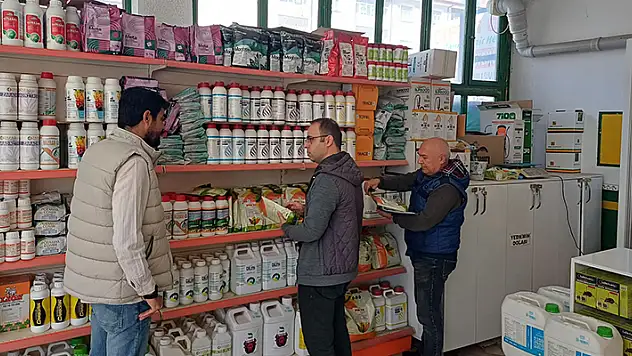 Beyşehir'de bitki koruma ürünü bayileri denetlendi
