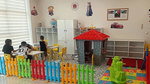 Beyşehir'de çocuklar adliye koridorları yerine oyun alanına