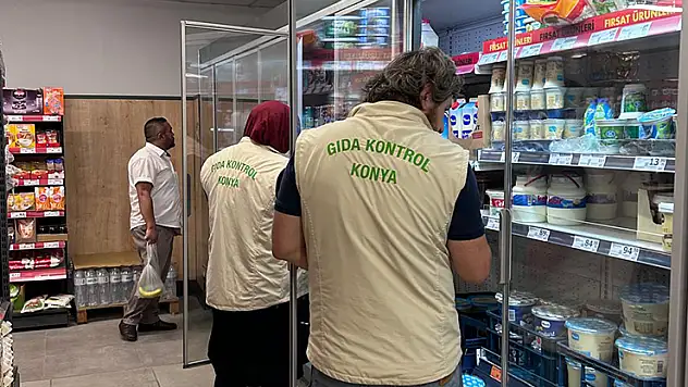 Beyşehir'de gıda kontrol ekipleri iş başında
