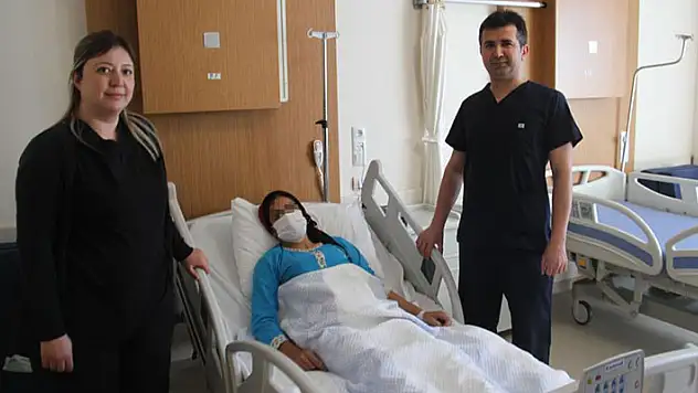 Beyşehir'de ilk kez kapalı yöntemle rahim ameliyatı
