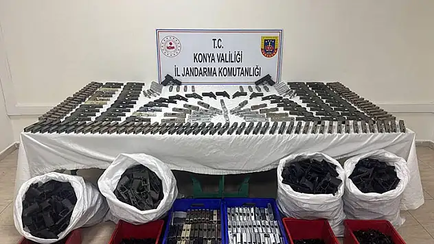 Beyşehir'de jandarmadan silah kaçakçılarına operasyon