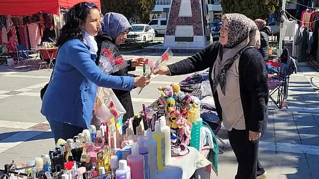 Beyşehir'de kadınlar kadınları unutmadı