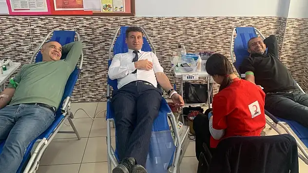 Beyşehir'de kan bağışı kampanyası