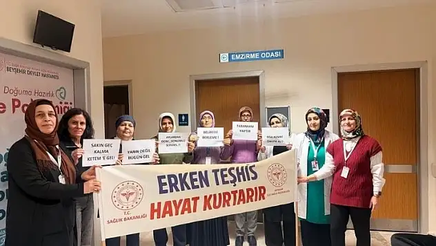 Beyşehir'de Serviks Kanseri farkındalık eğitimi düzenlendi