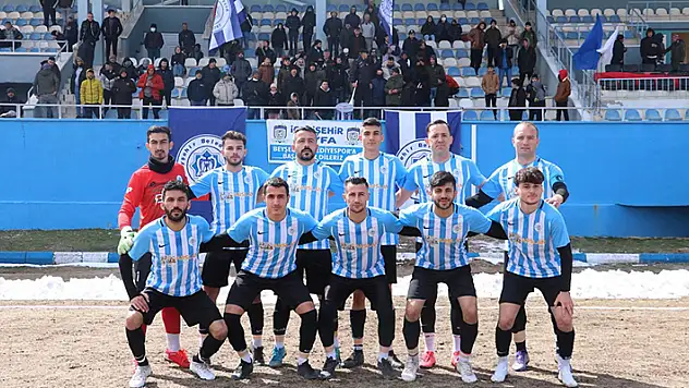 Beyşehir'in play-off şansı son maça kaldı 