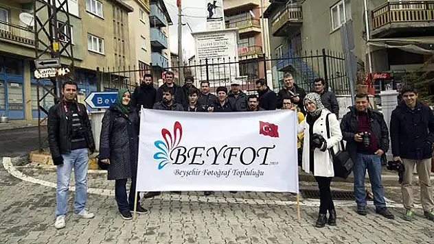 Beyşehirli fotoğraf severler Derebucak'ta buluştu
