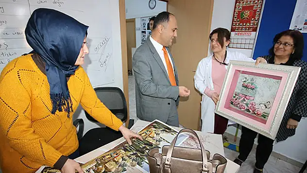 Beyşehirli hanımlara 'Aile Sanat ve Eğitim Merkezi' müjdesi