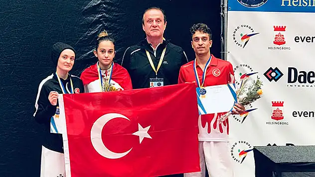Beyşehirli milli sporcu Avrupa ikincisi oldu