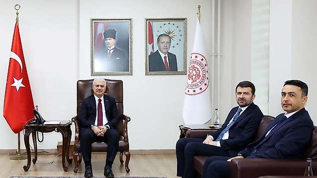 BİK Genel Müdürü Çay, Konya Valisi Akın'ı ziyaret etti