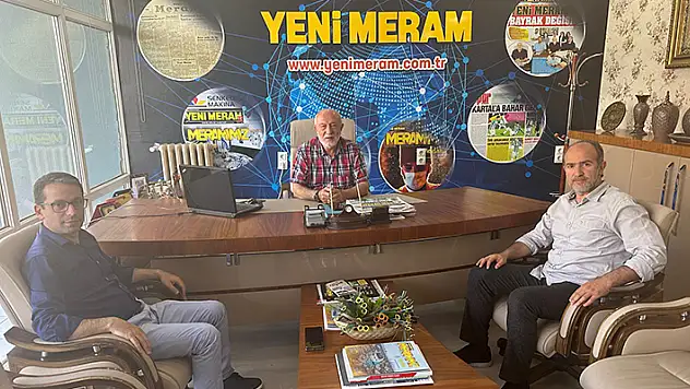 BİK Şube Müdürü Ayan'dan Yeni Meram'a ziyaret