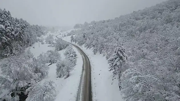 Bilecik'te kar yağışı: 24 köyün yolu kapandı

