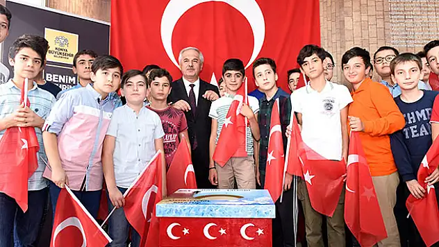 Bilgehane öğrencilerinden askere mektup
