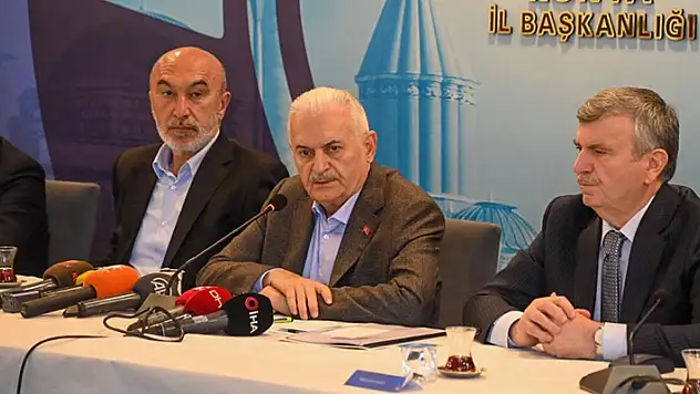 Binali Yıldırım Konya'da konuştu: İnce'ye yapılan yanlışı şiddetle kınıyoruz, reddediyoruz
