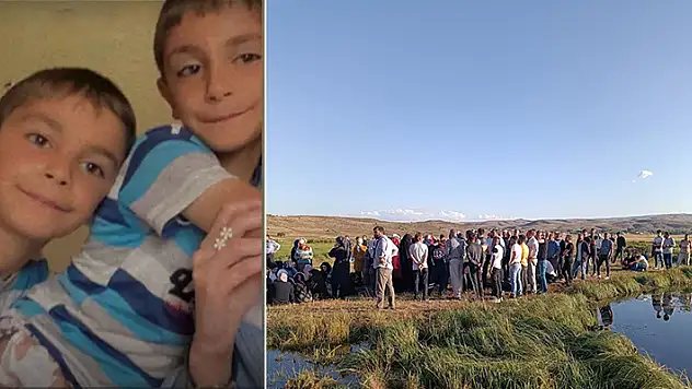 Bingöl'de dereye giren ikizler Cengiz ve Bünyamin, boğuldu

