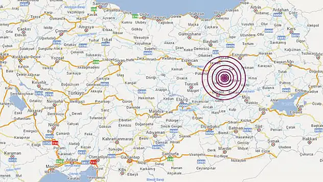 Bingöl Karlıova'da 5.7 büyüklüğünde deprem meydana geldi