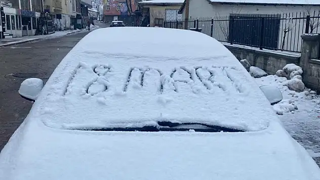 Bingöl Karlıova'da vatandaşlar yeni güne karla uyandı
