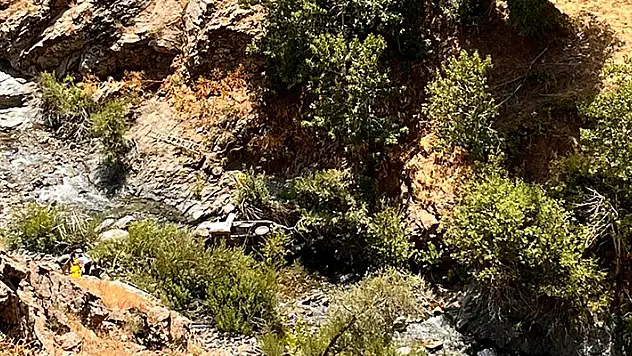 Bingöl'de kamyonet, uçuruma yuvarlandı: 2 ölü, 1 yaralı
