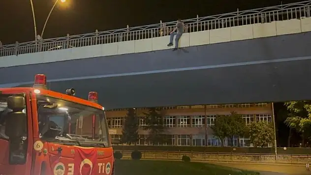 Bir haftada 2 kez intihara kalkışan şahıs ikna edildi