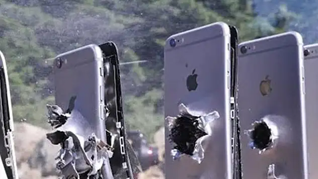 Bir mermiyi kaç iPhone durdurur?