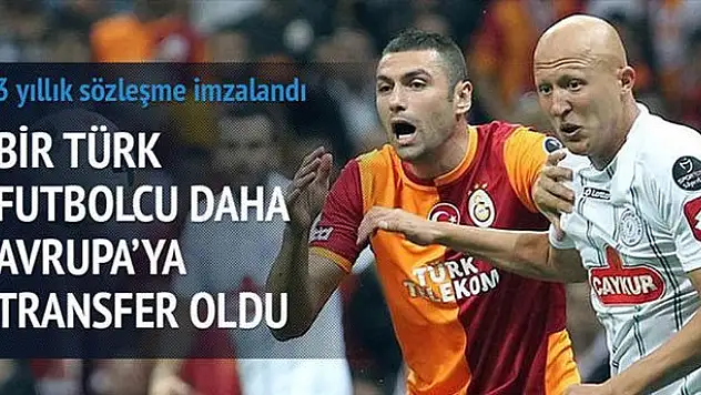 Bir Türk futbolcu daha Avrupa'ya transfer oldu