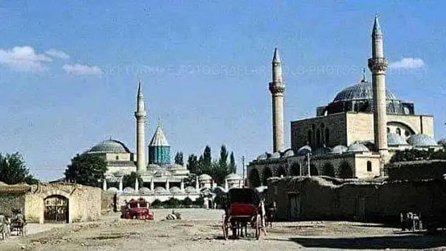 Bir zamanlar Mevlana Türbesi işte böyleydi