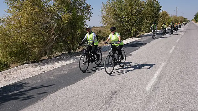 Bisiklet başkenti Konya'da bisiklet turları tamamlandı