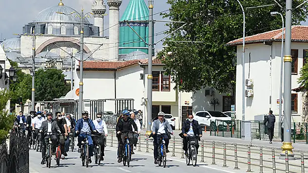 Bisiklet şehri Konya Türkiye'ye örnek oluyor