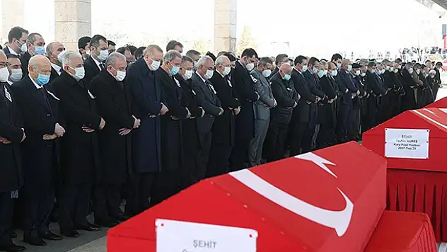 Bitlis şehitlerine veda