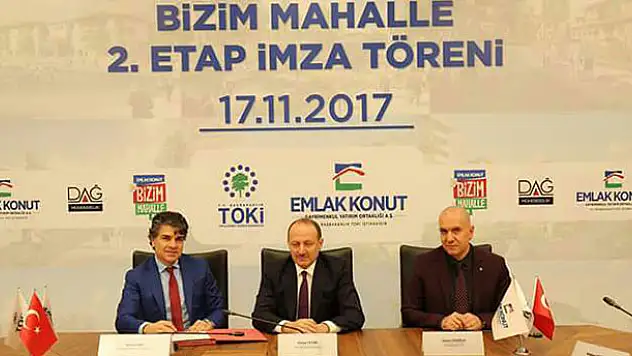 Bizim Mahalle'nin 2.  etabı için imzalar atıldı