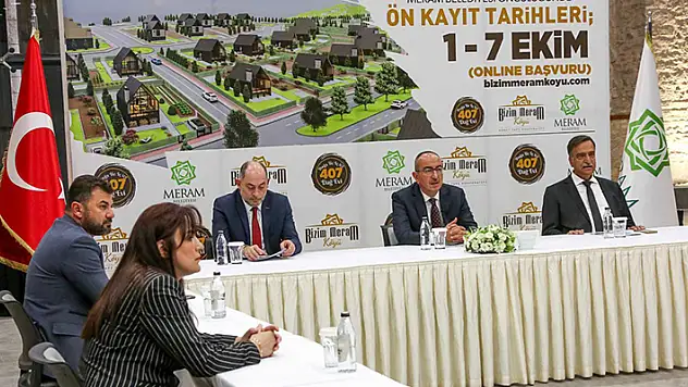 'Bizim Meram Köyü Dağ Evleri' için başvurular başladı